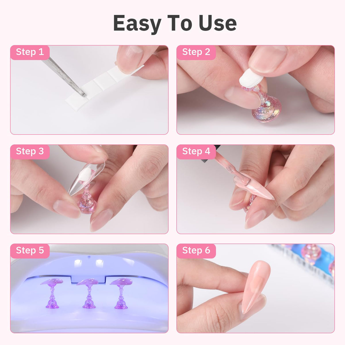 Etercycle professional nail salon practice stand kit