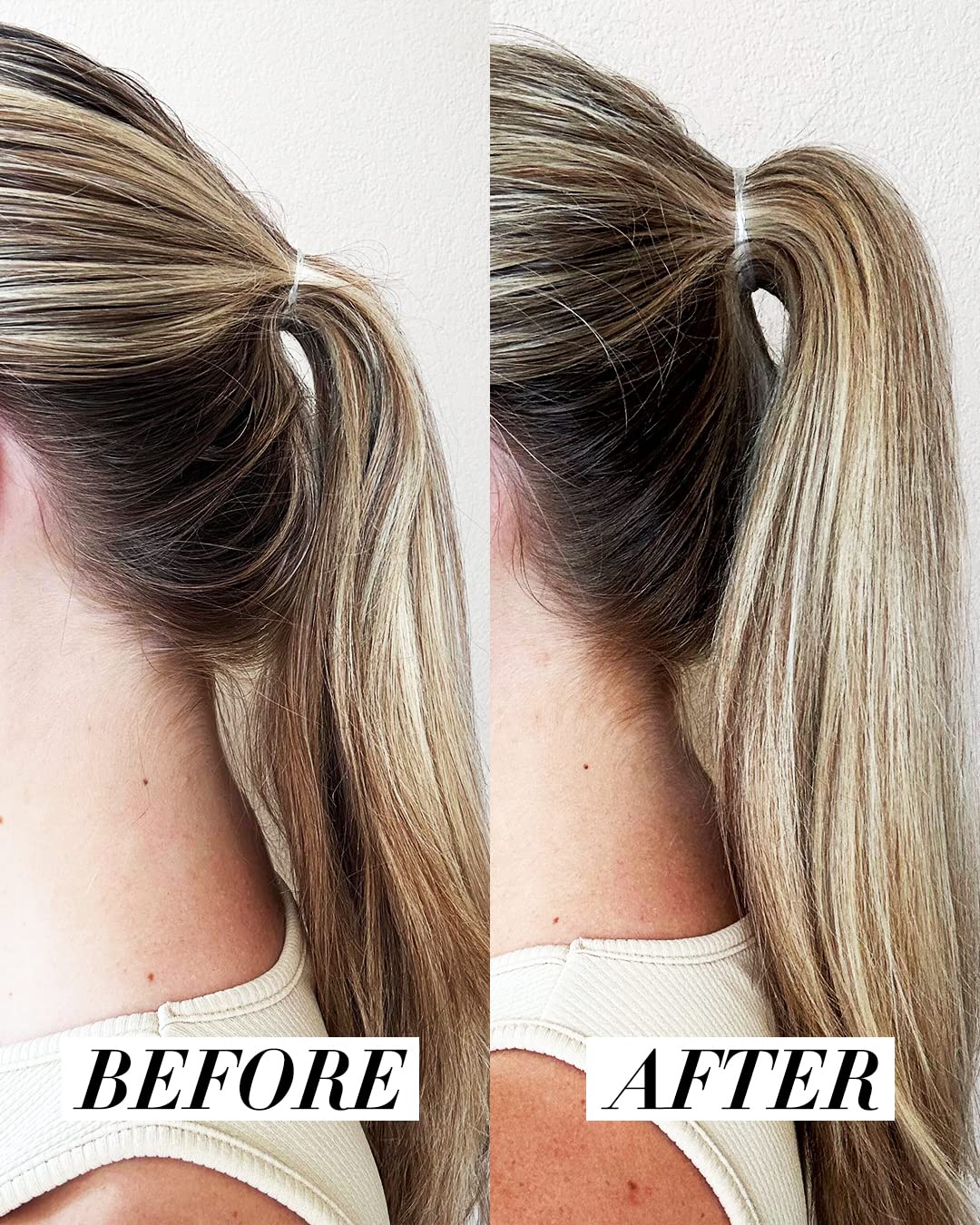 Kitsch Ponyfull lightweight styling tool for instant high ponytail bounce