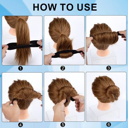 Flexible and lightweight sponge hair accessories for women