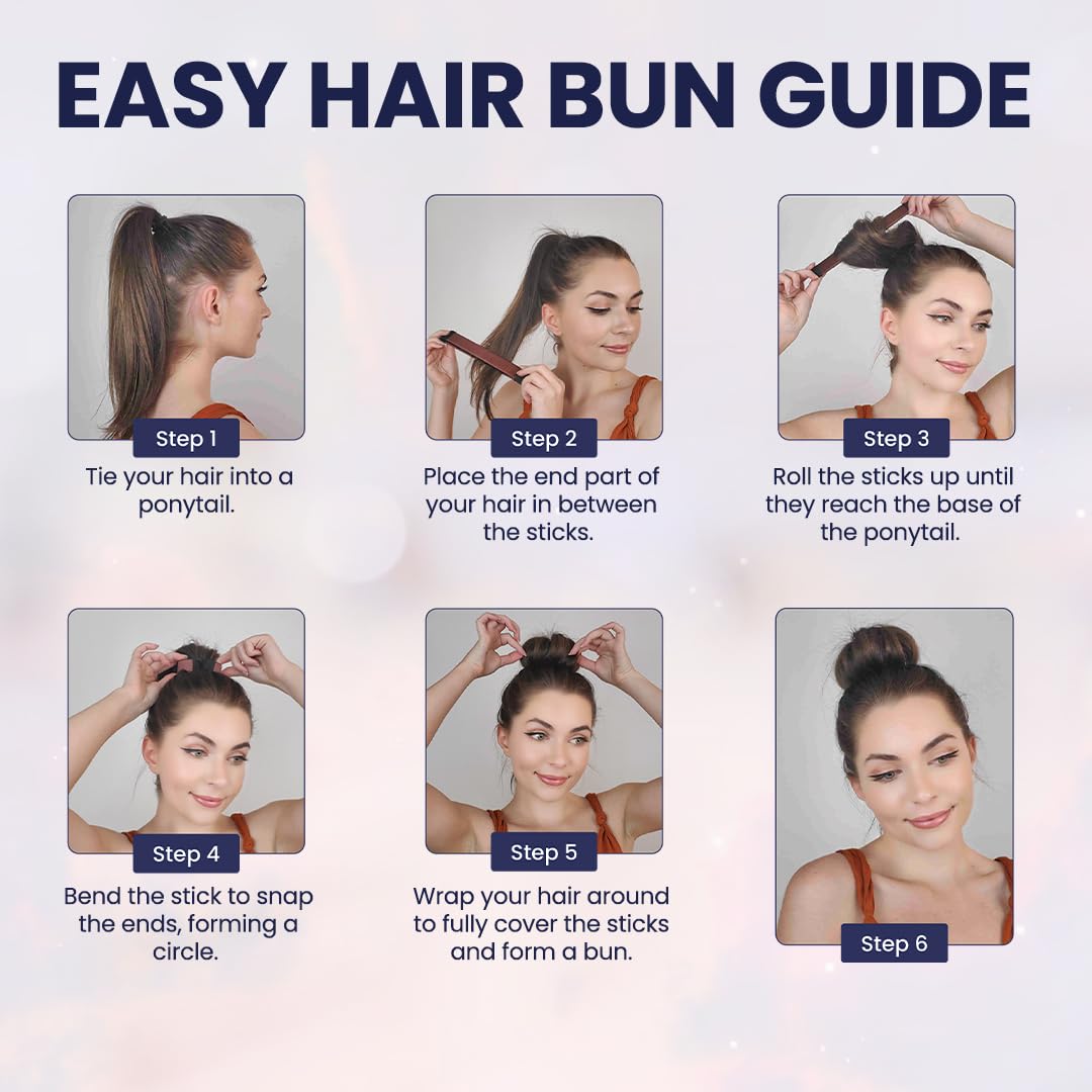 Usage demonstration of Andlane French hair bun maker