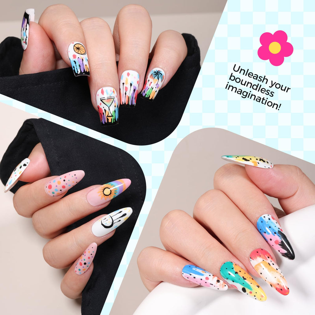 Gellaktik nail drawing pen tips and body detail