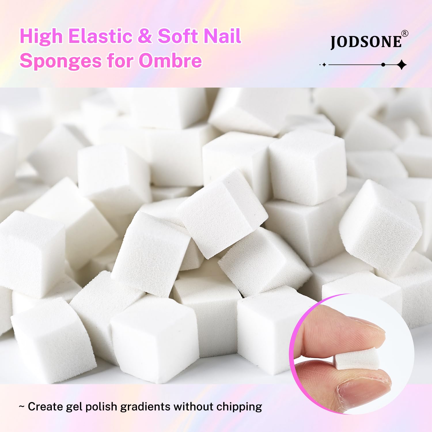 Close up of 4-claw stainless steel nail sponge grabber tool