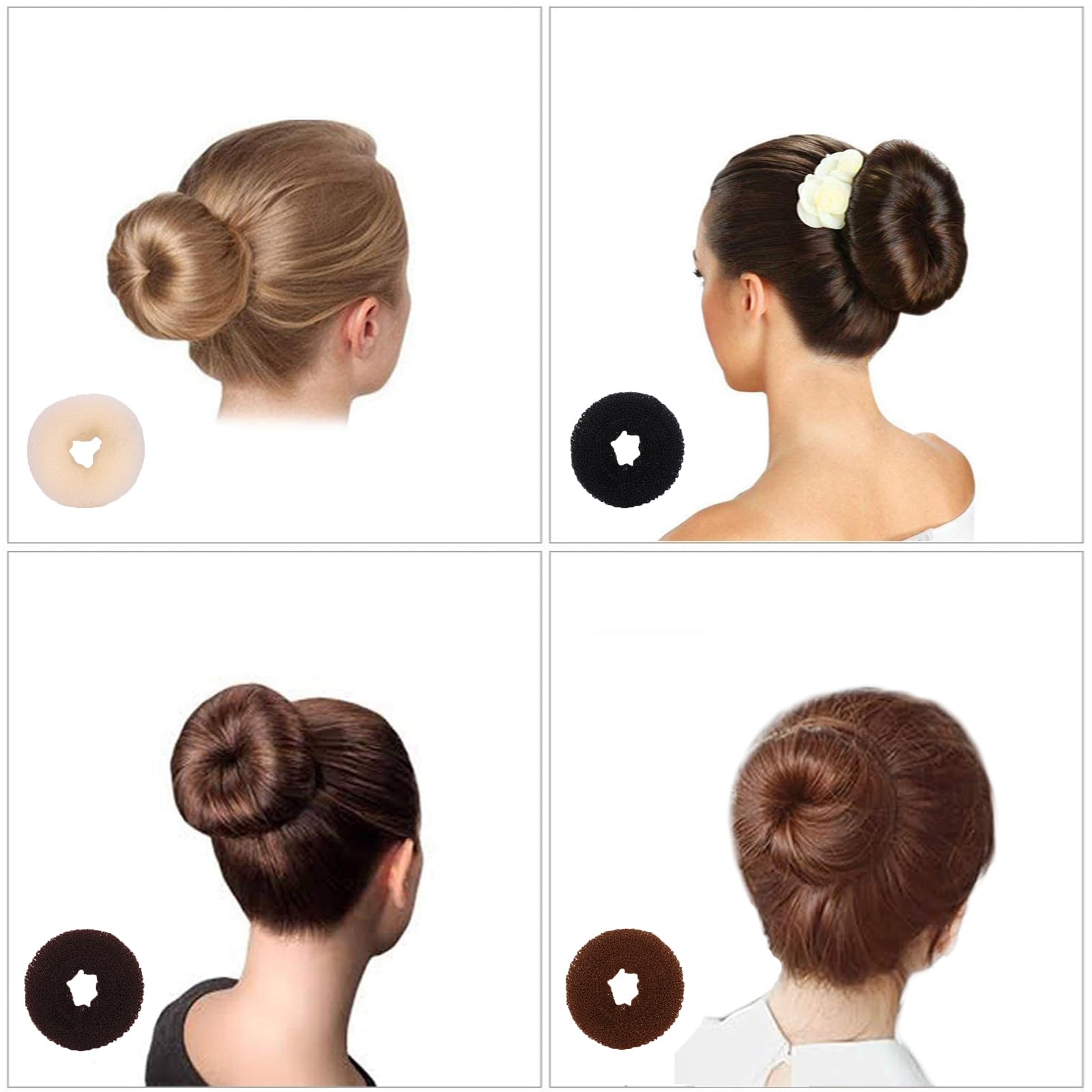 Full contents of the FORESRUM hair styling accessories kit on a plain background