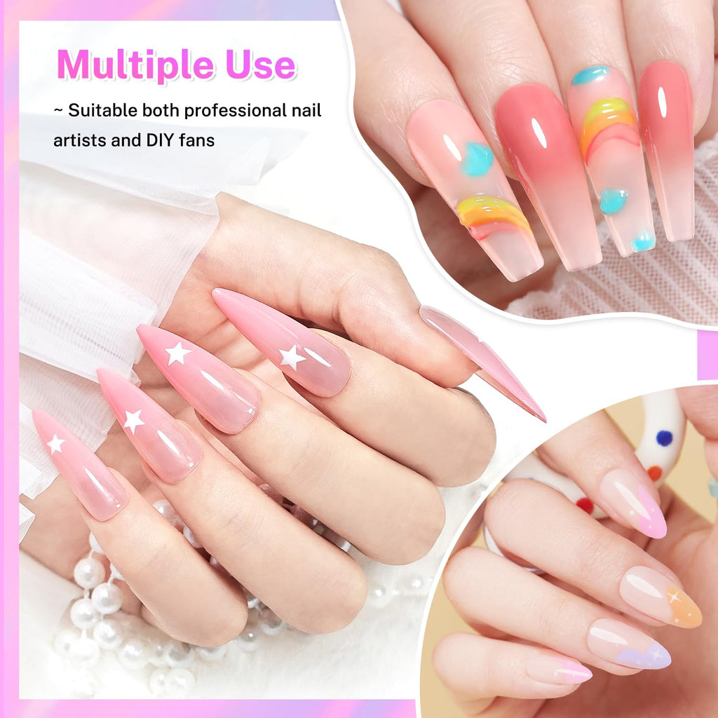 Professional gradient nail art application using sponge tool