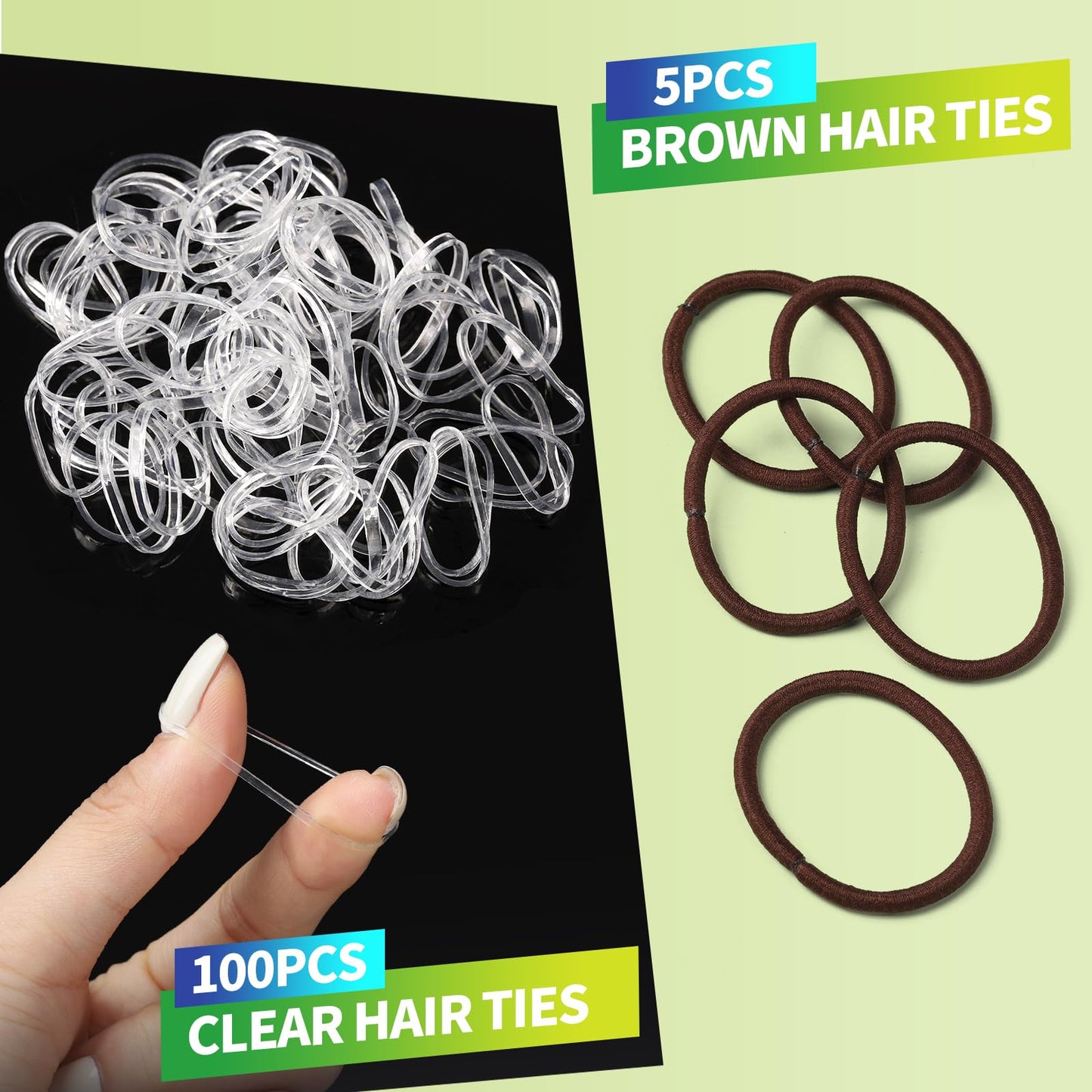 Partitioned storage box for ballet hair accessories