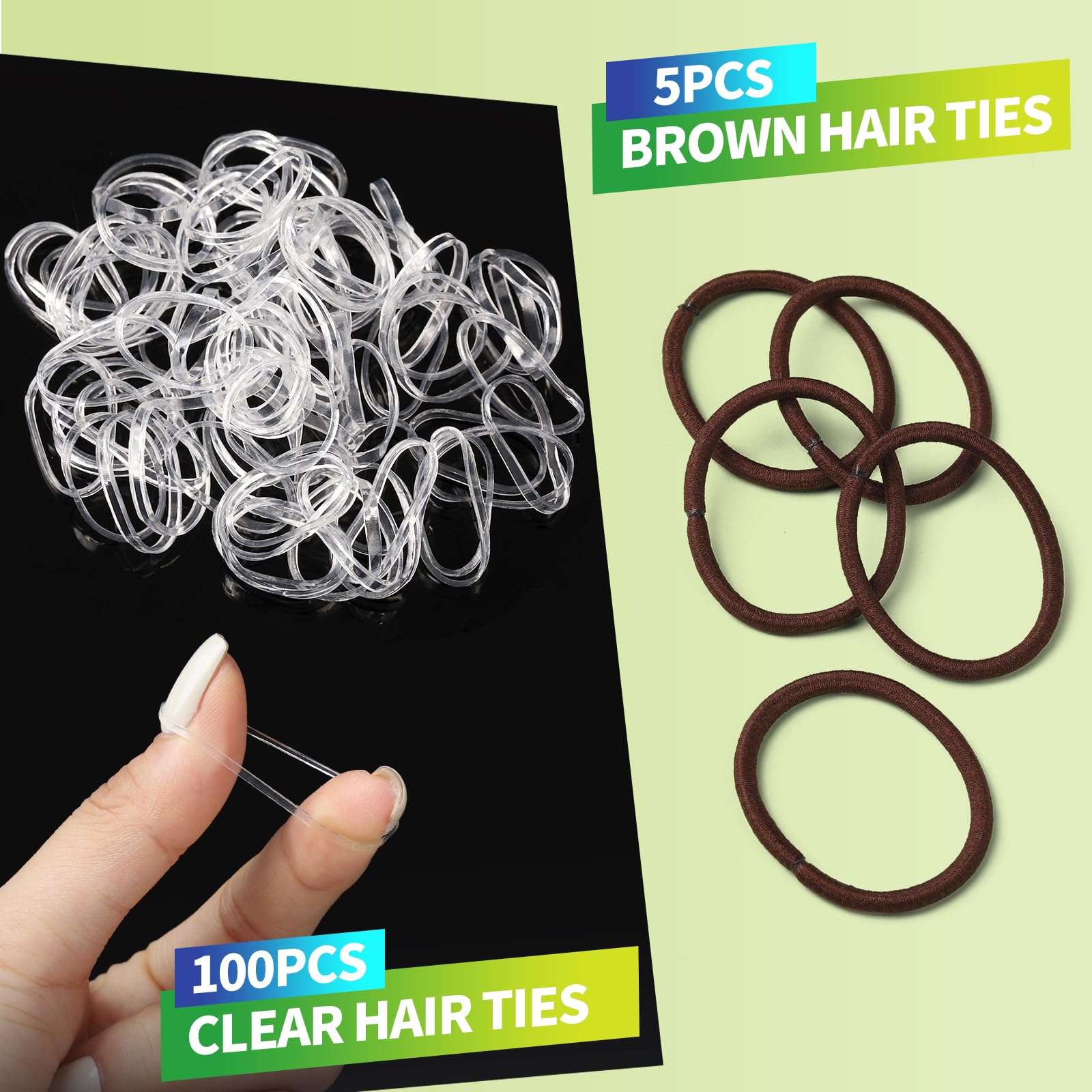 Partitioned storage box for ballet hair accessories