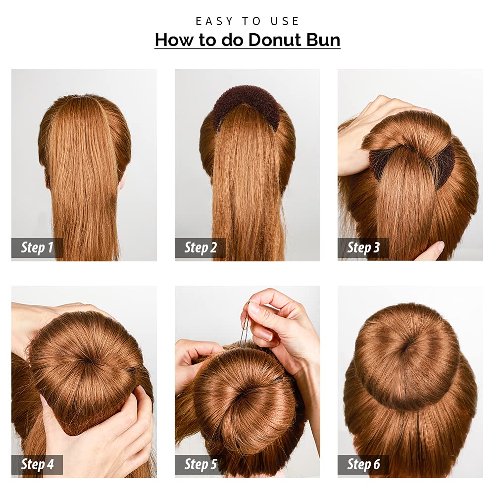 FANDAMEI bobby pins and elastic bands designed for long-lasting updos.