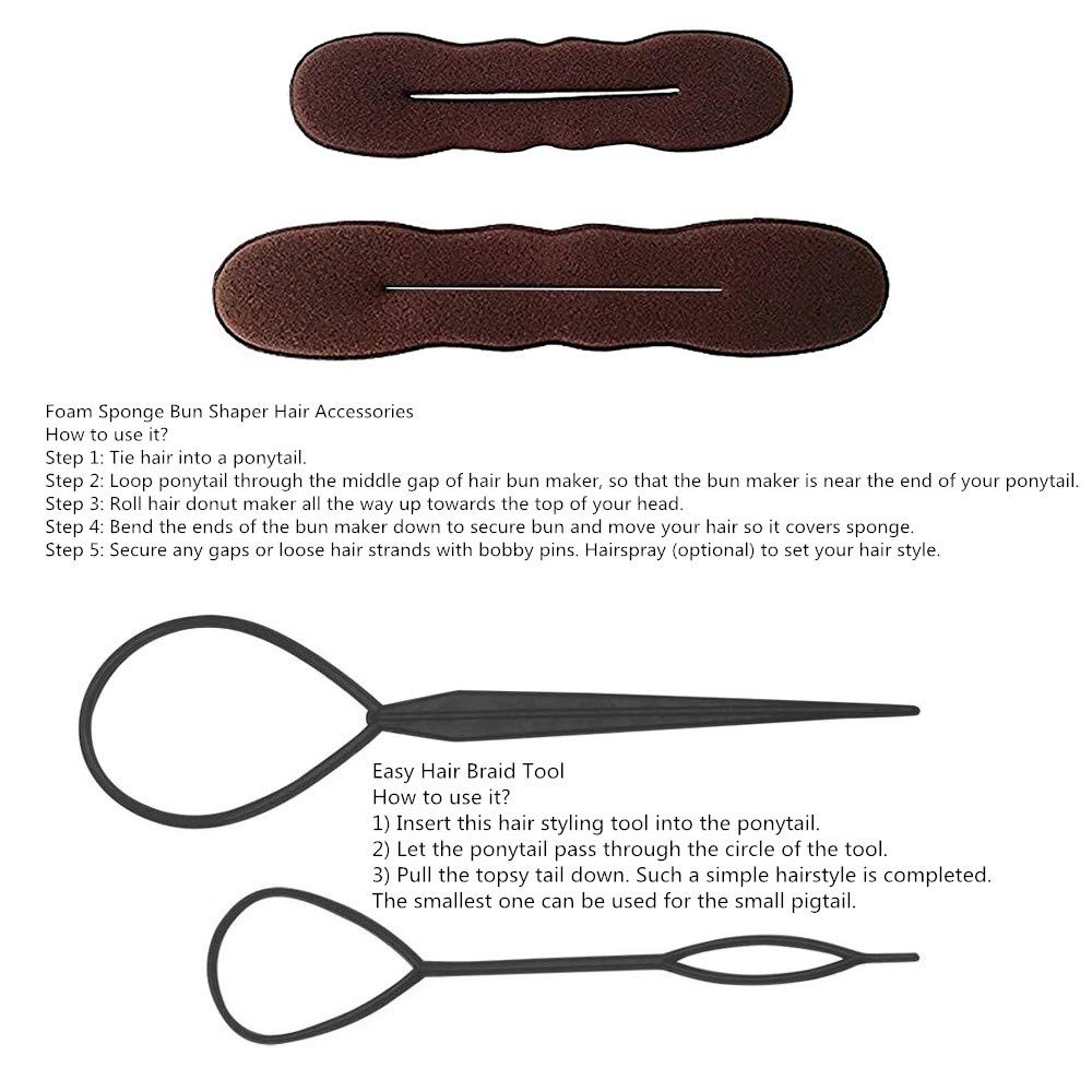 Packaging of the authentic imported iFlyMars hair accessories set for professional women hair styling
