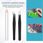 Maitys wax pencils and sharpening tool closeup