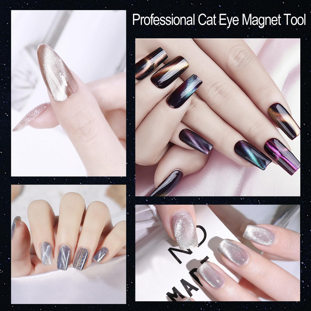Complete packaging view of the Ziratones 3 in 1 nail art magnetic tool set