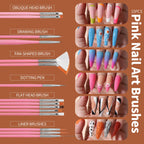 Fandamei dual ended dotting pens set for manicure patterns
