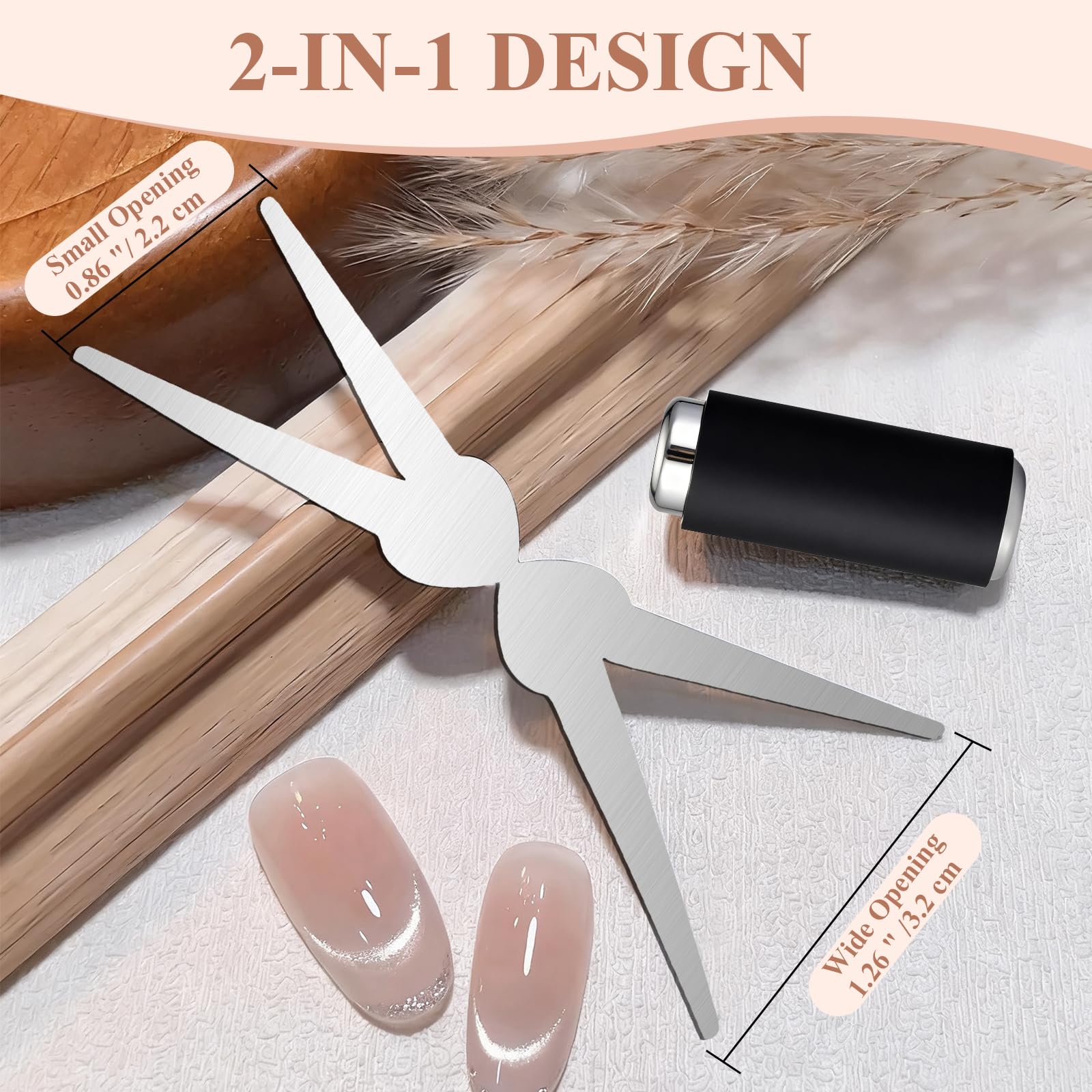 Cylindrical magnet for wide cat eye effect