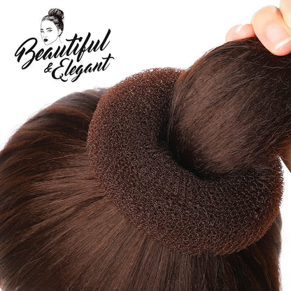 Authentic imported USA beauty accessory for creating flawless professional hair buns