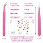 Yaoociy rhinestone picker tool set replacement wax tips