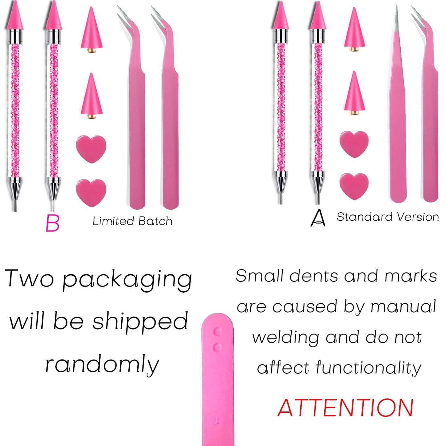 Yaoociy rhinestone picker set packaging and components display