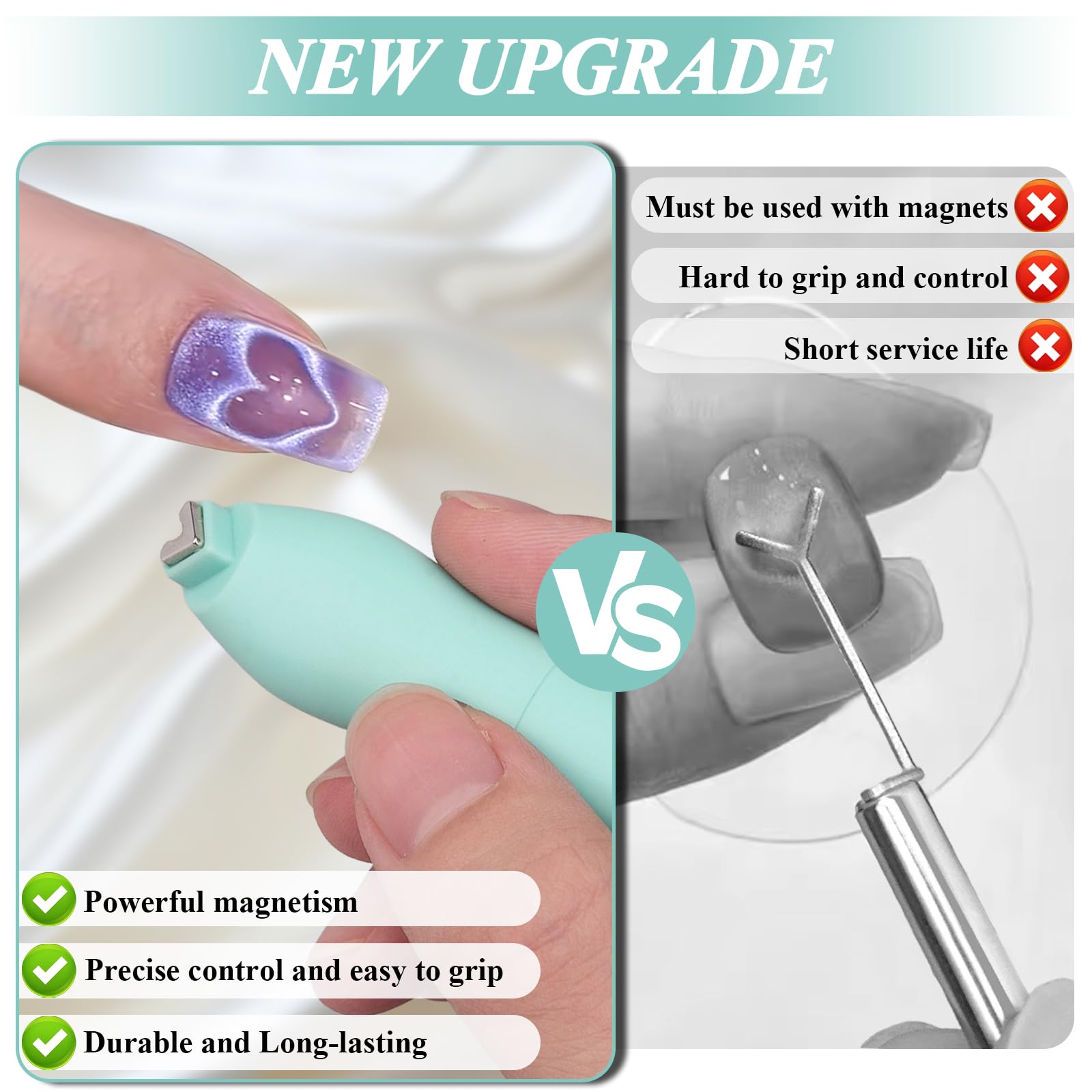 Rubyface multifunctional cat eye magnet tool set components