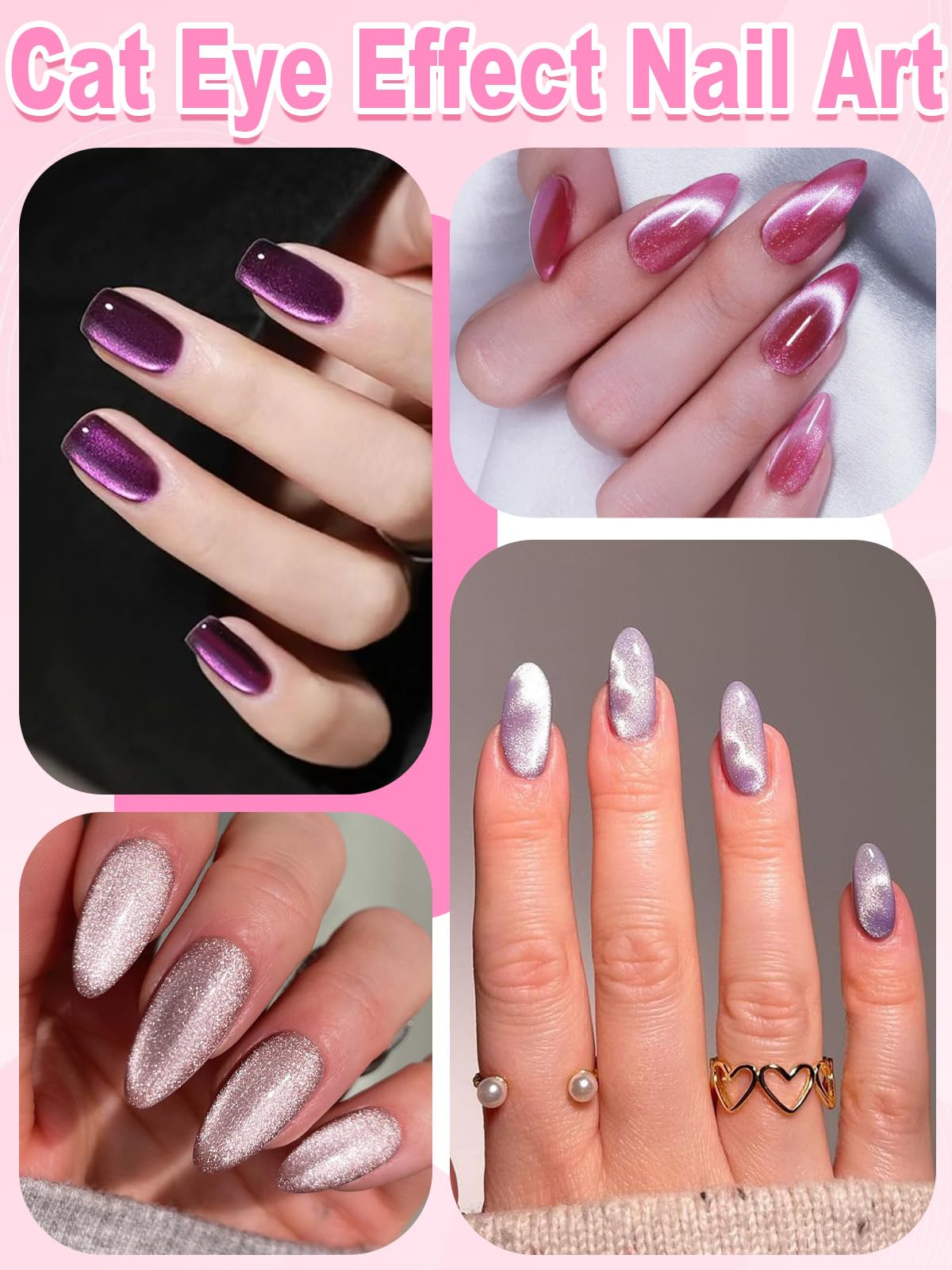 Creating Wave And Stripe Patterns With Nail Art Magnets