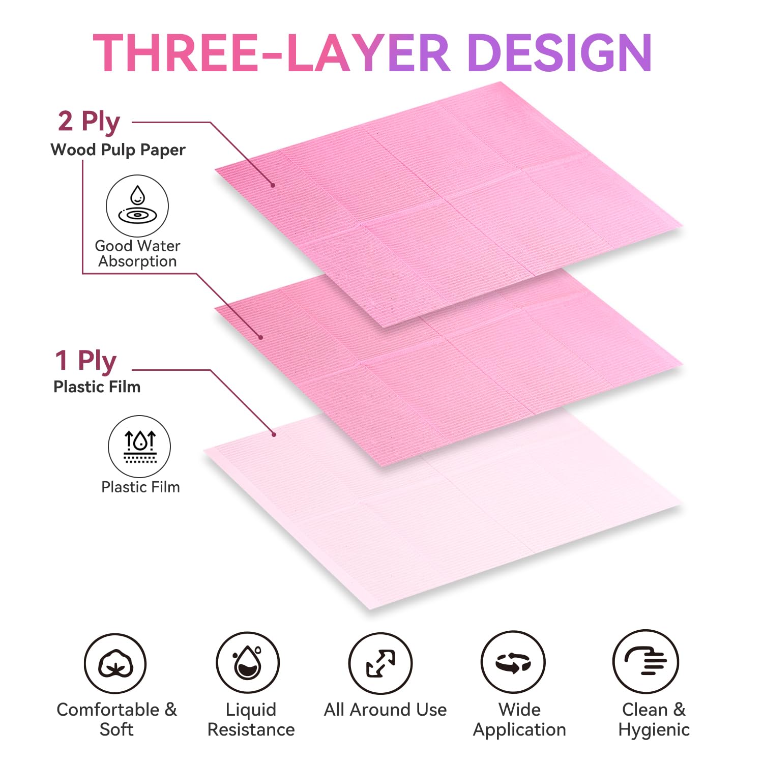 Manicure setup using Makartt disposable paper mats