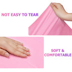 Foldable pink nail practice sheets stacked