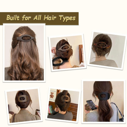 Pmueuff 6 pack hair accessories for thin and thick hair