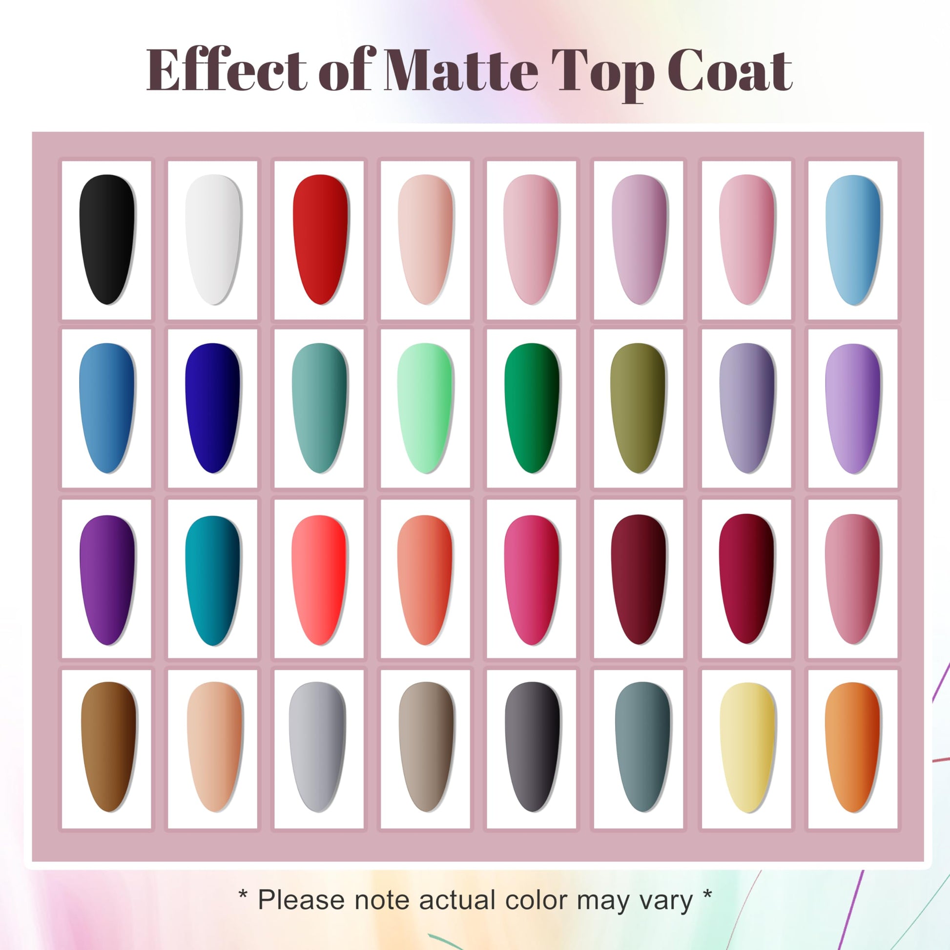 Close up of Jodsone gel nail polish bottle 5ml