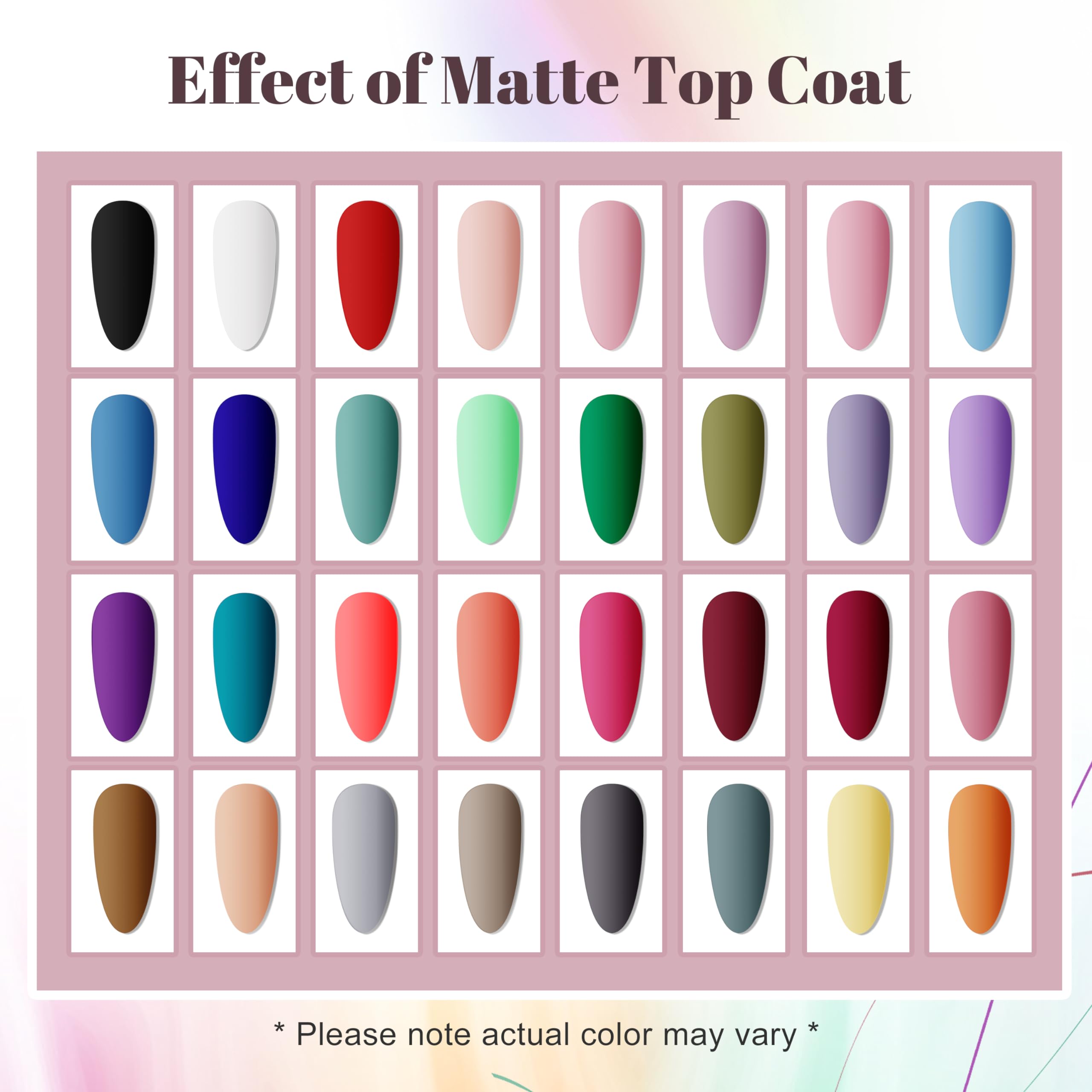 Close up of Jodsone gel nail polish bottle 5ml