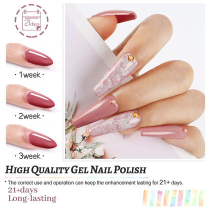 Packaging of Jodsone 36 piece gel polish kit