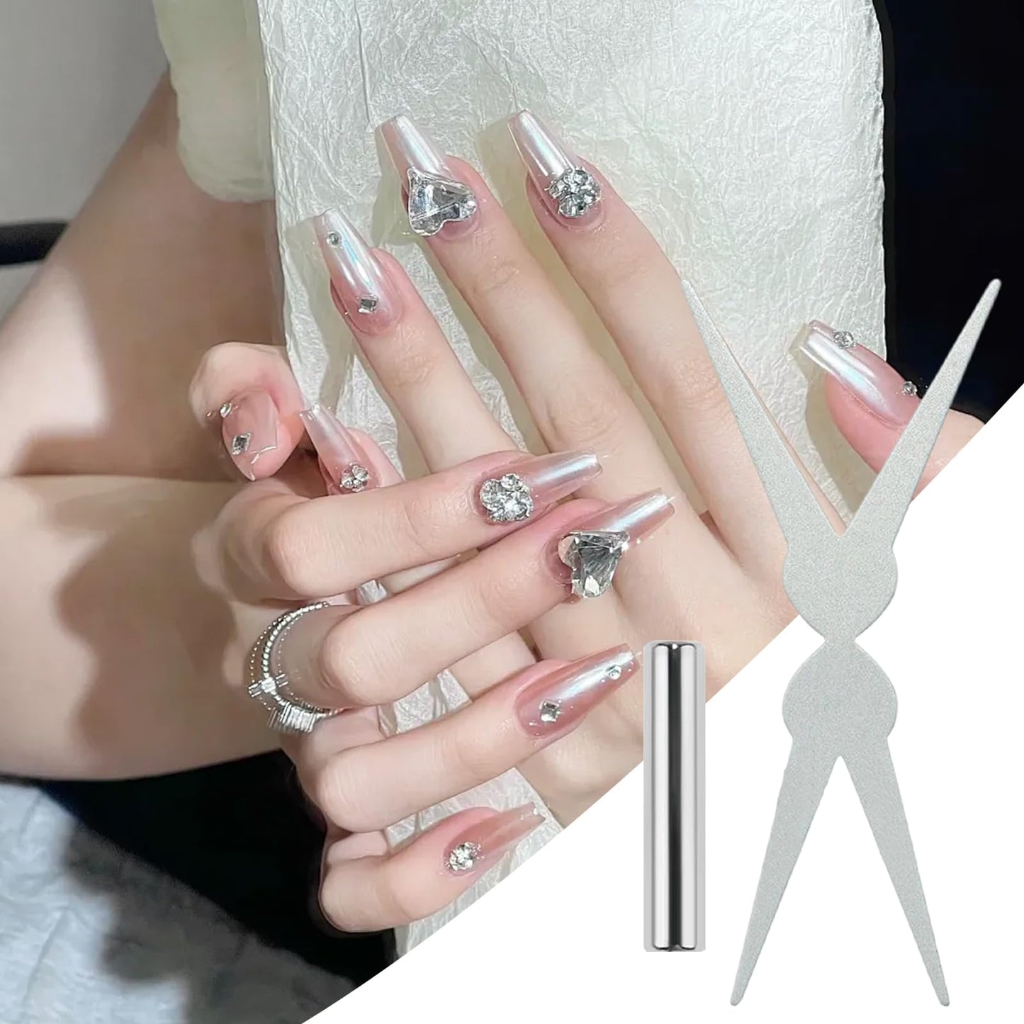 Professional cat eye magnet tool for DIY manicure salon designs