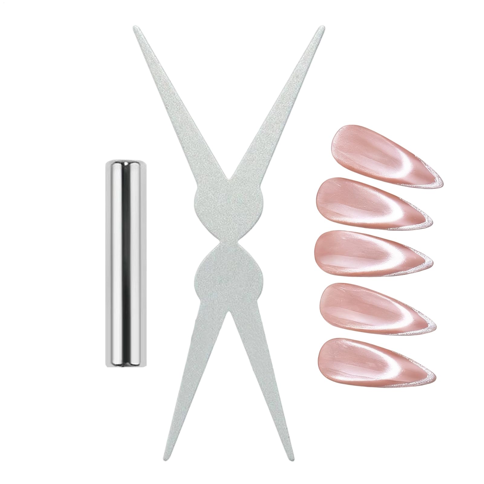 Multifunctional cat eye magnet tool for home manicure kits