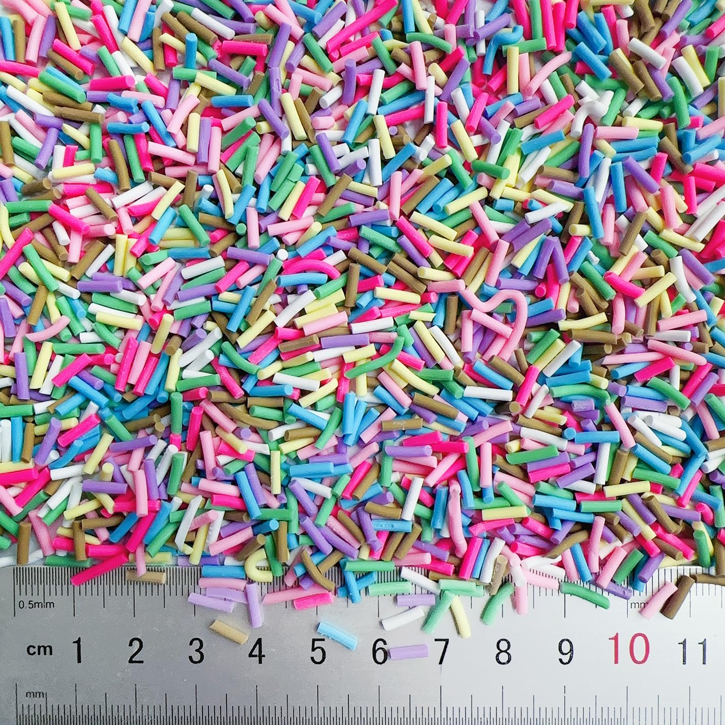 Crafting project using LiLiPAi faux sprinkles for nail art