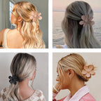 AOENJIE daisy hair clamps demonstrated on hair styling
