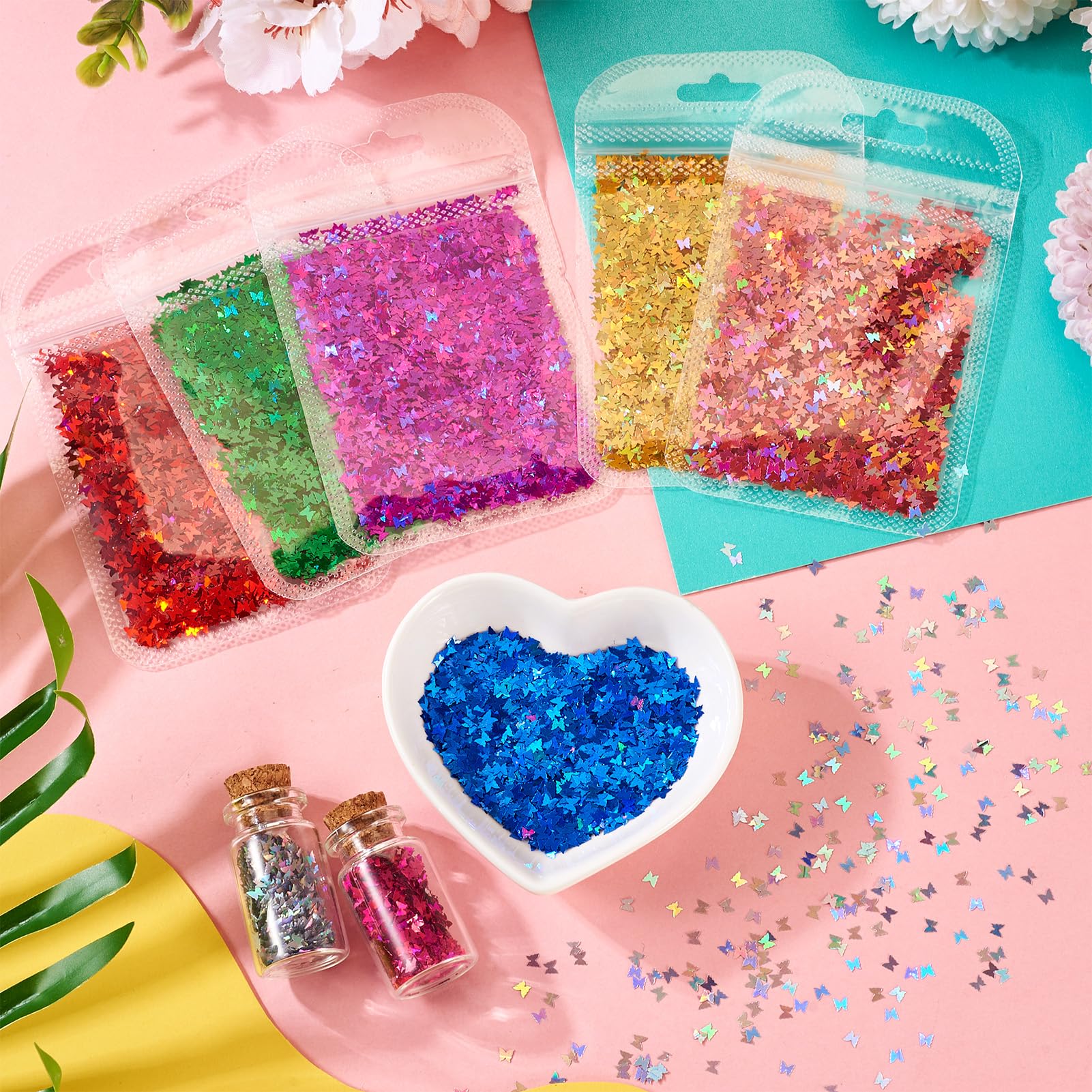 Flatback polymer clay sprinkles for resin and slime DIY