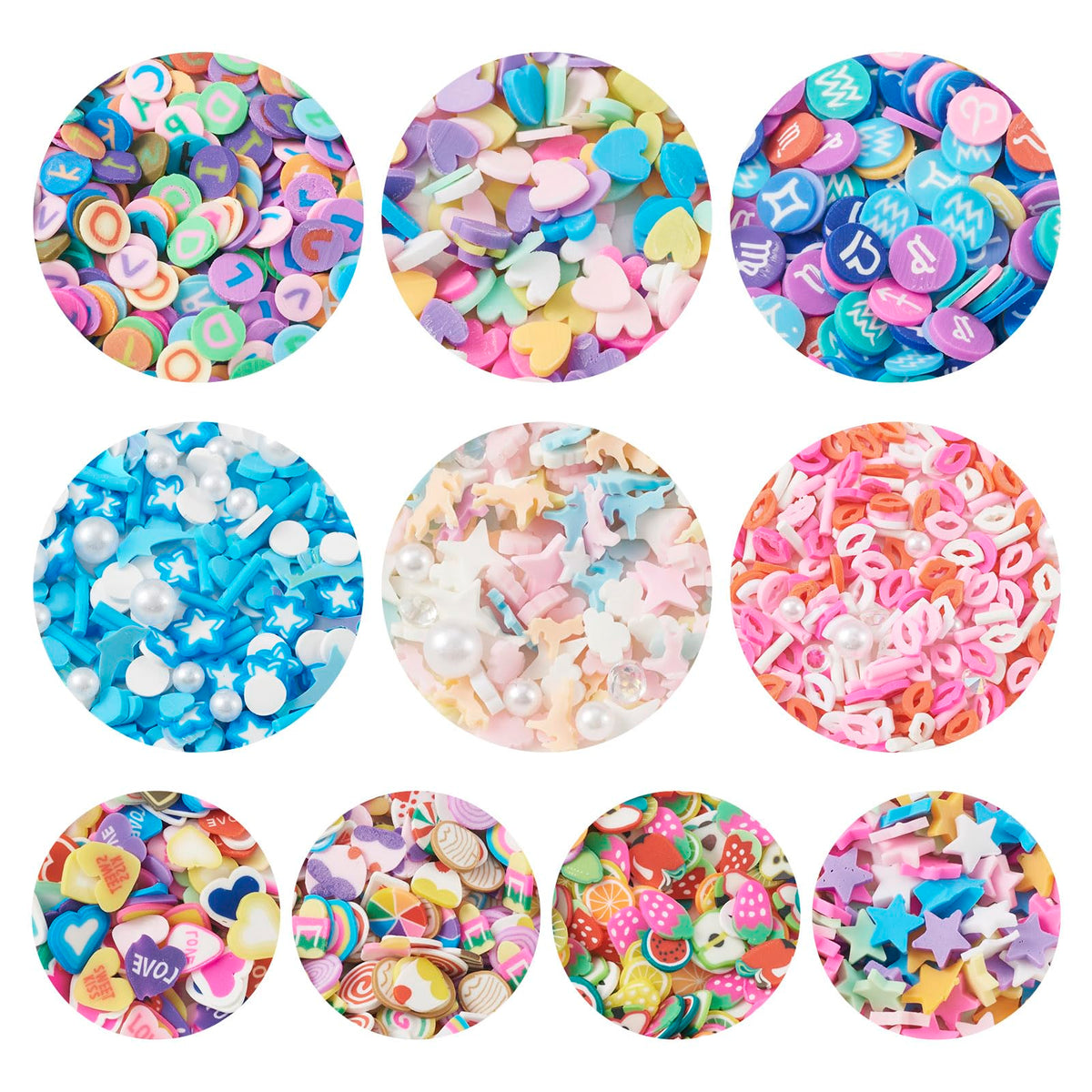 Spritewelry no hole flatback charms for phone case DIY