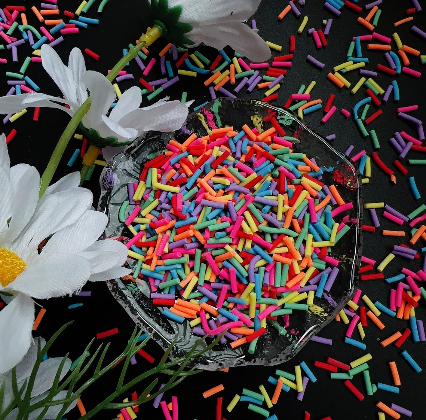100g bag of LiLiPAi clay sprinkles for handmade projects