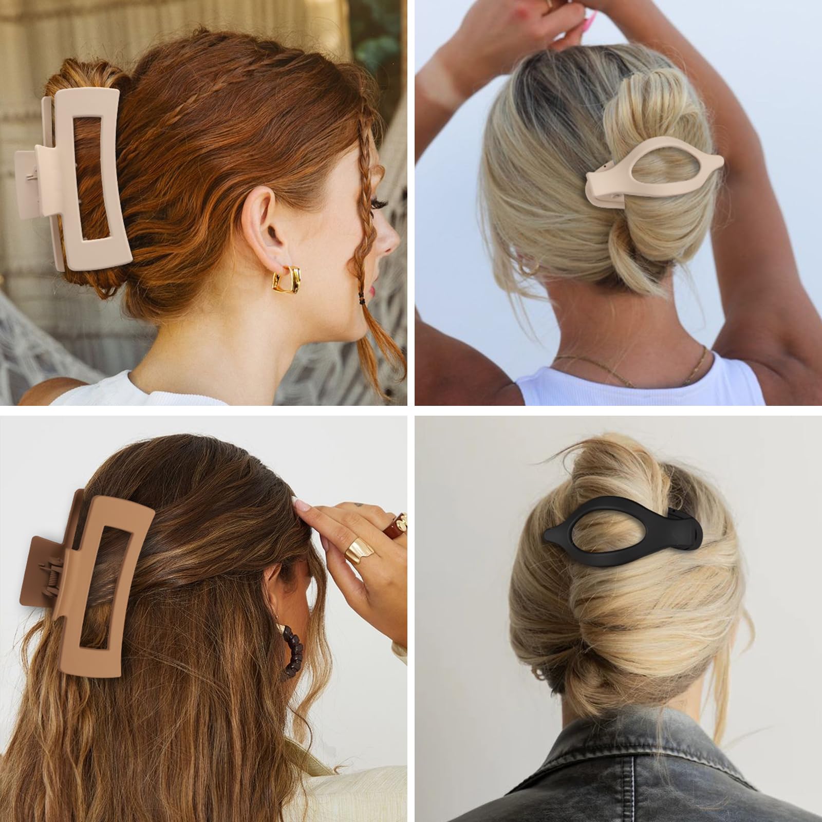 Chandat hair accessories set for thick and thin hair
