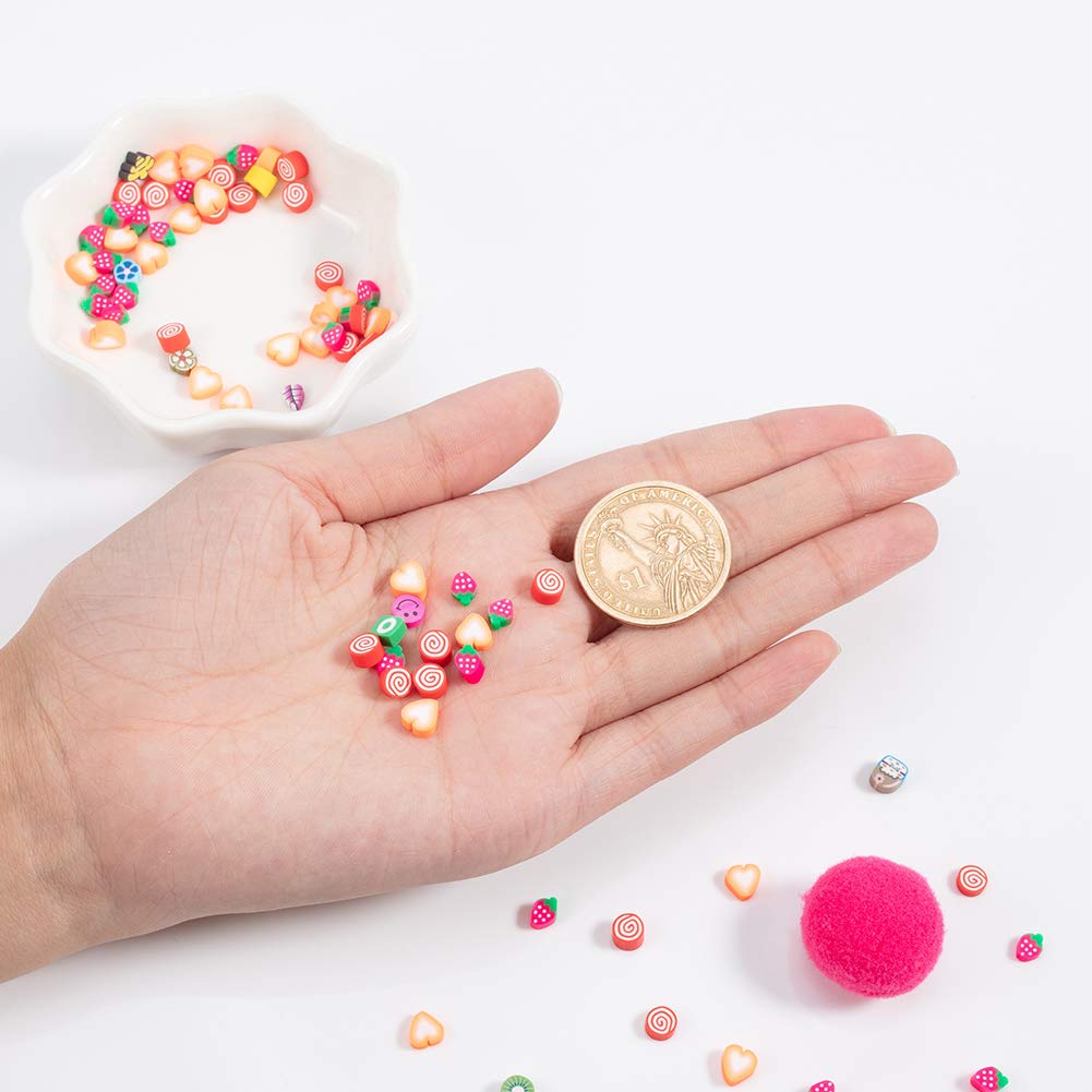 Slicing soft polymer clay sticks with a craft blade for manicures
