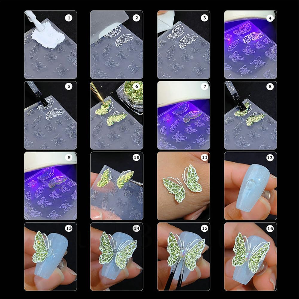 LIFOODS nail mold highlighting cavity depth