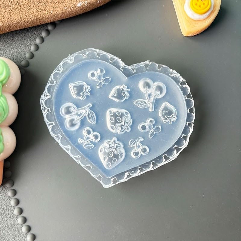Transparent 3D nail stencil mold for professional manicures