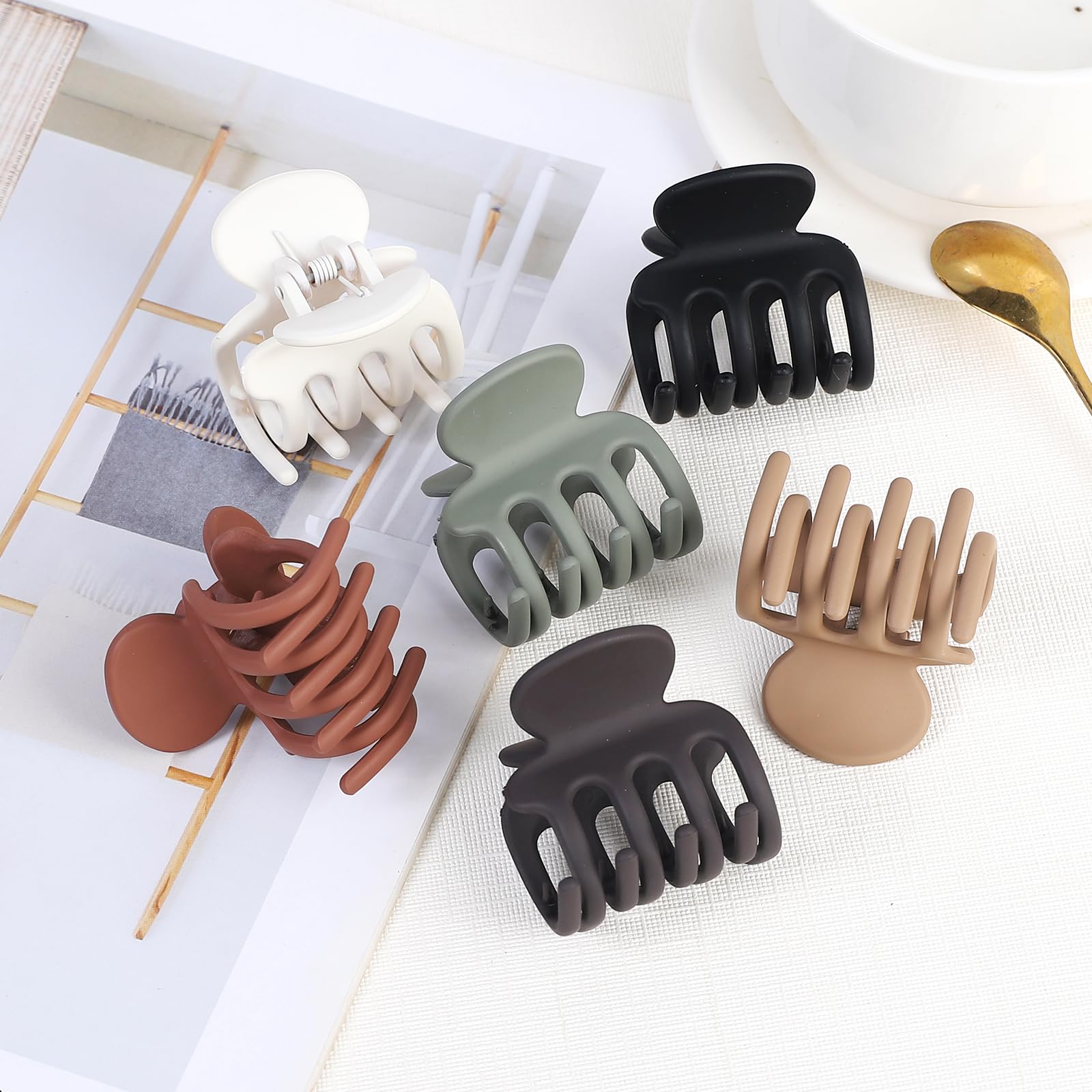 Kaund matte hair accessories for thin hair styling