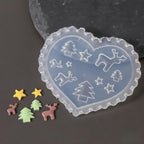 Pizadix 3D festive nail charms created with silicone mold