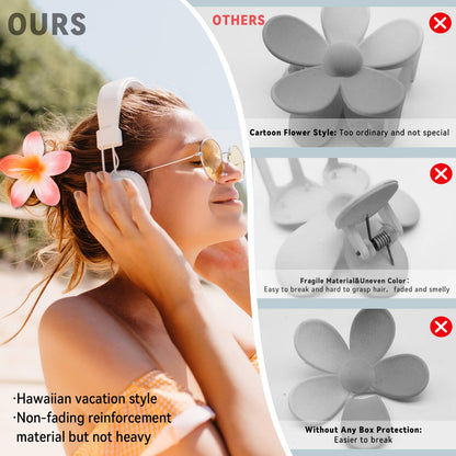 GQLV non-slip hair clips being used to style thick hair