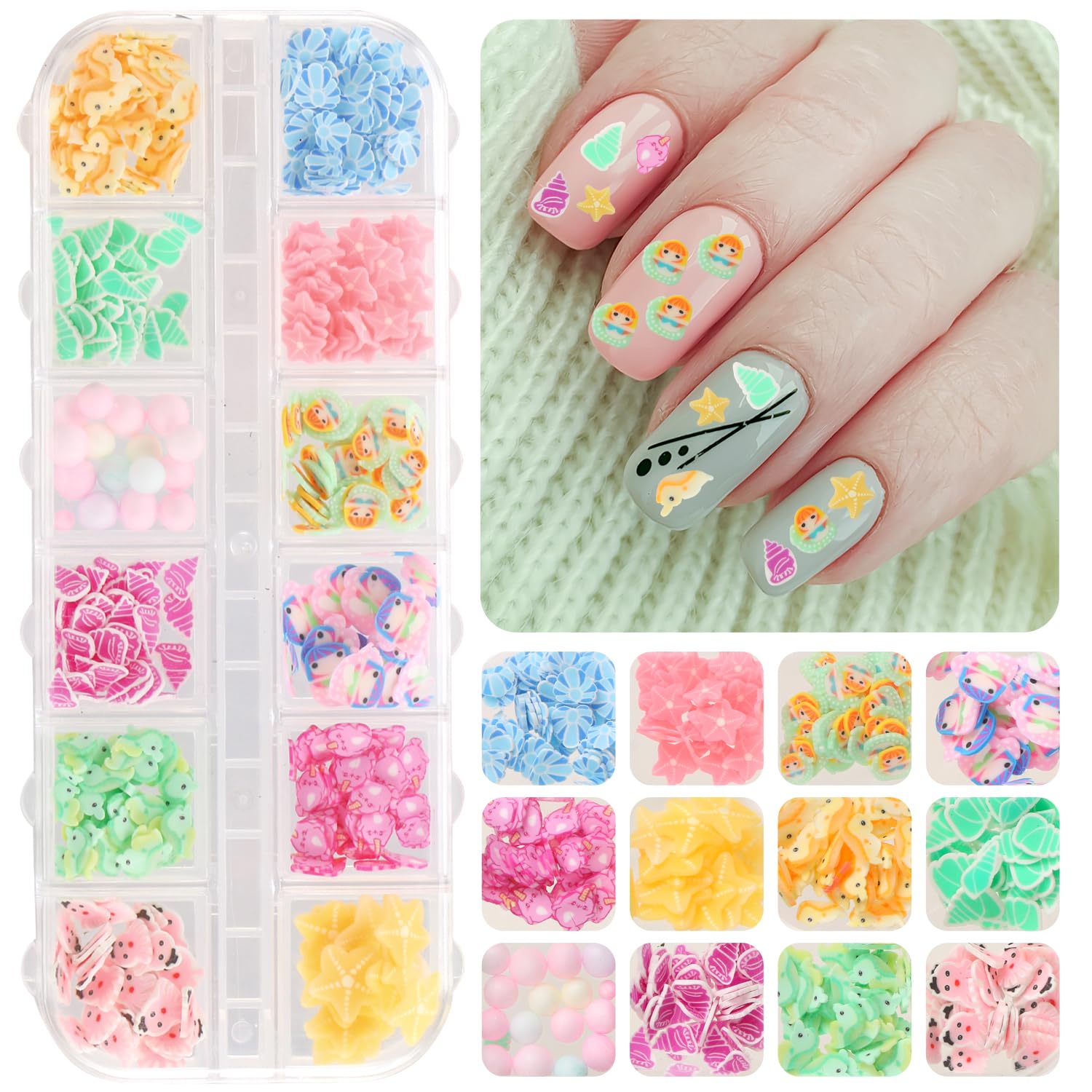 Overview of Broviti nail art kit contents and packaging