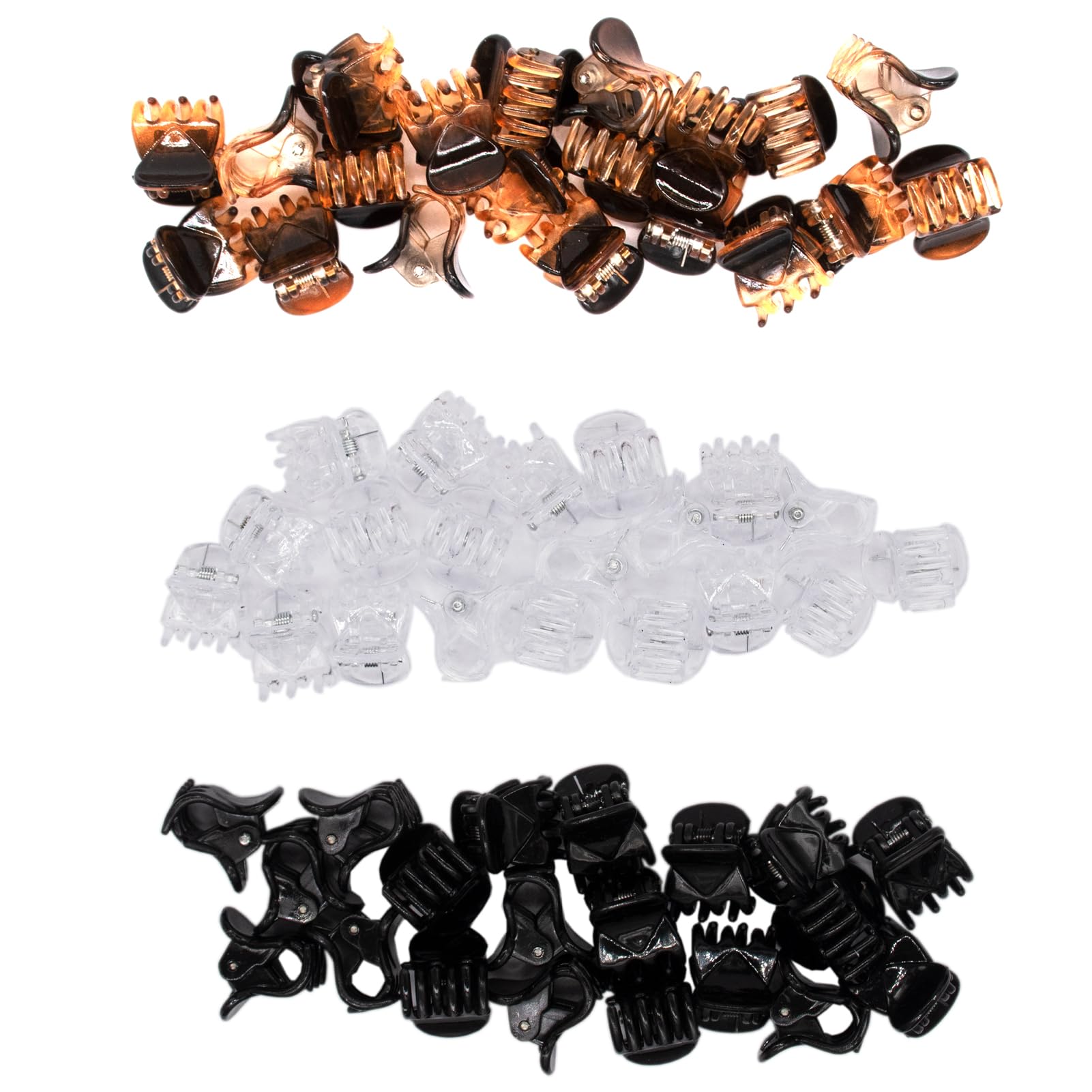 Yohama multifunction claw clips for decoration buns
