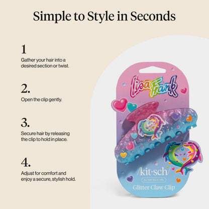 Packaging layout of the authentic imported Kitsch collaboration beauty accessory for women