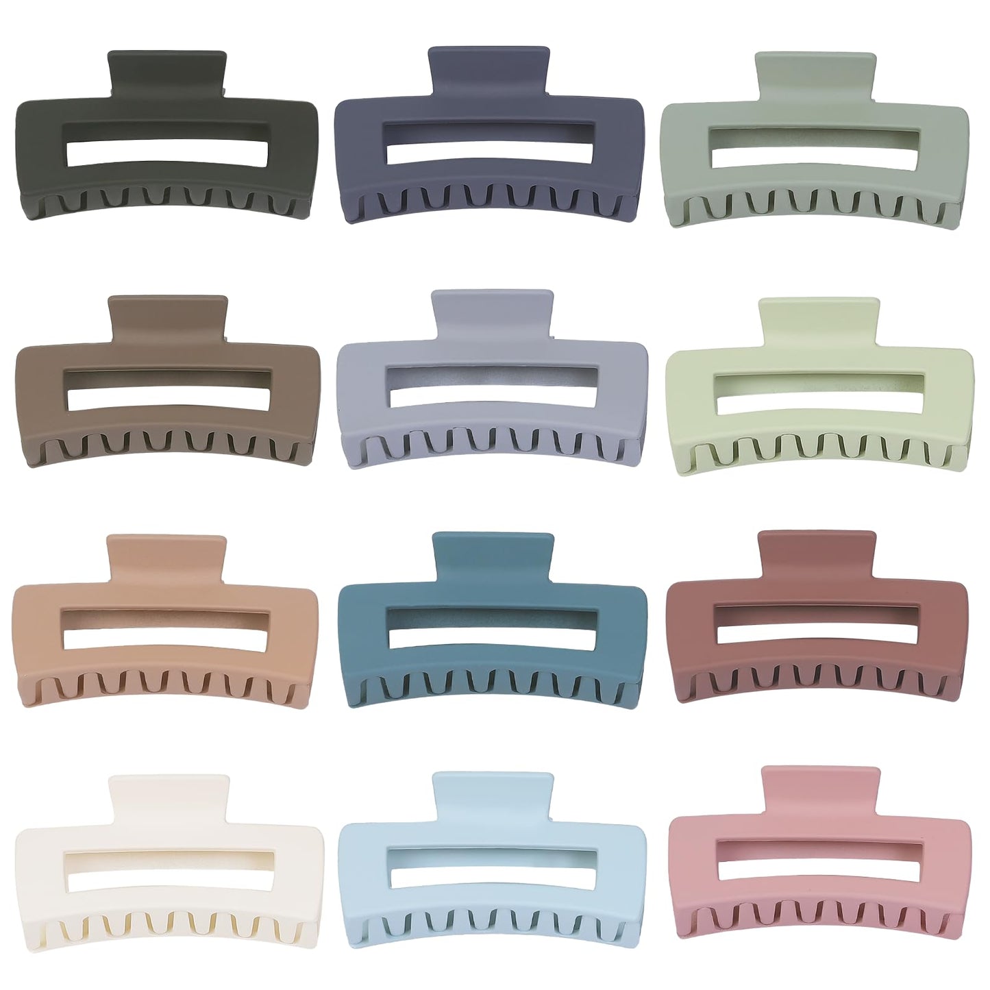 Set of multicolor Rhosyn hair clutcher clips for women