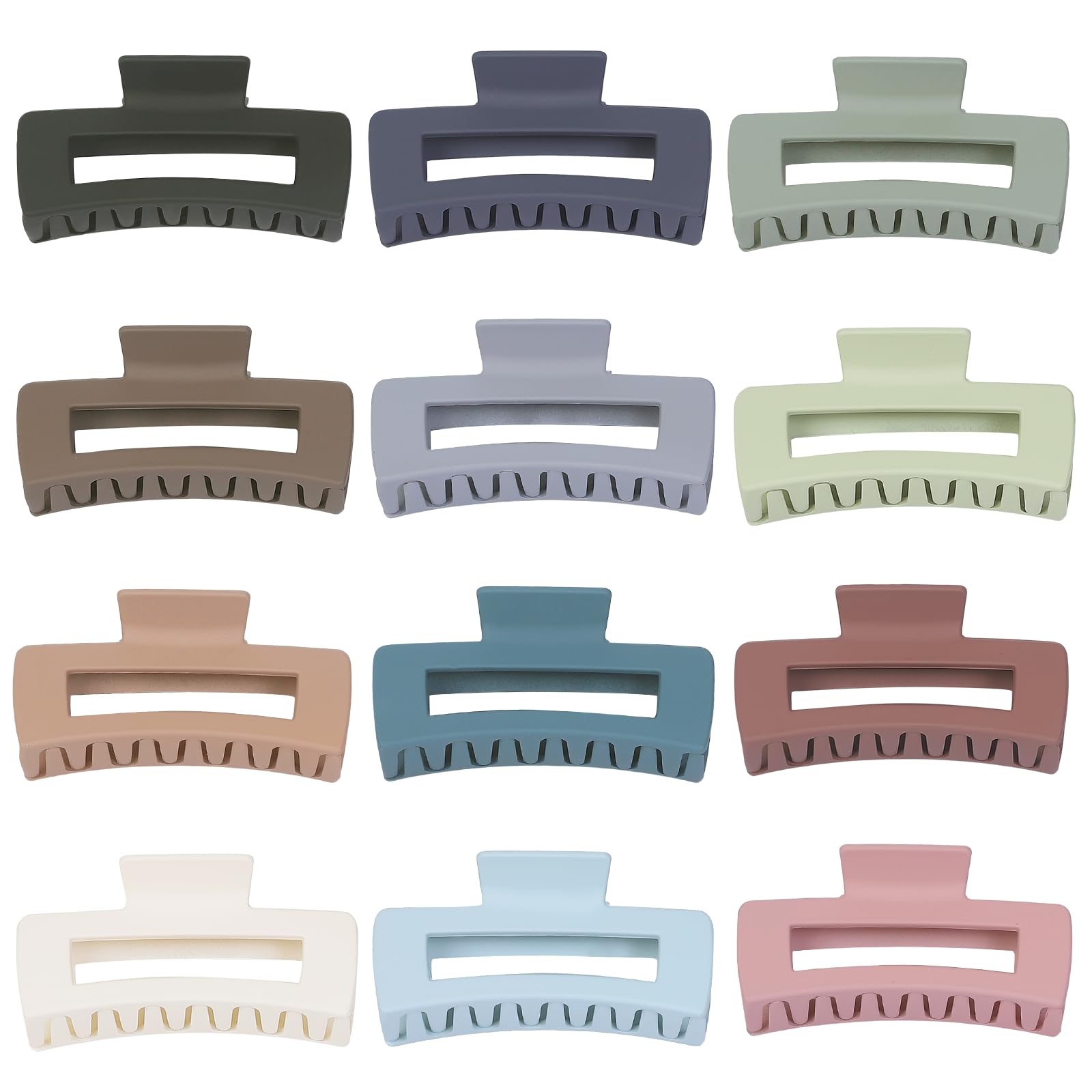 Set of multicolor Rhosyn hair clutcher clips for women