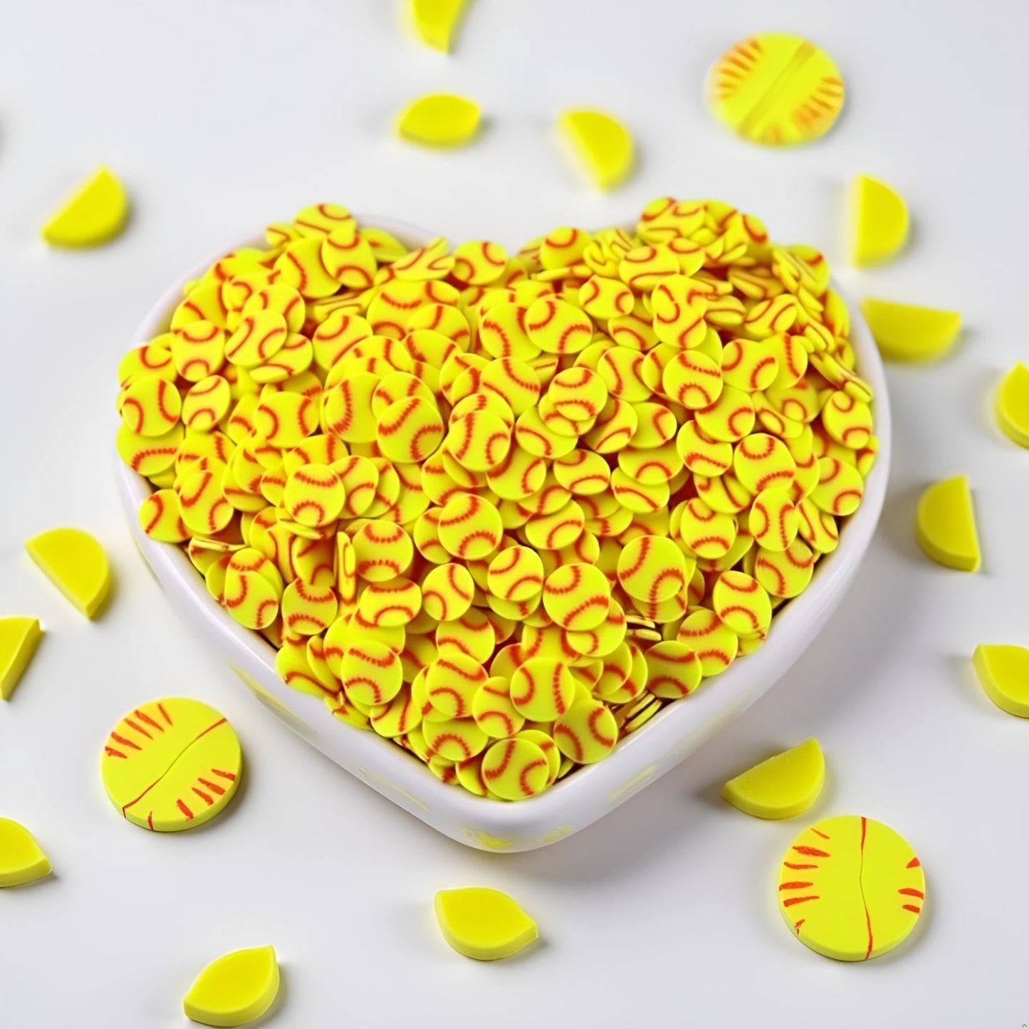 10g bag of softball sprinkle clays and doughs