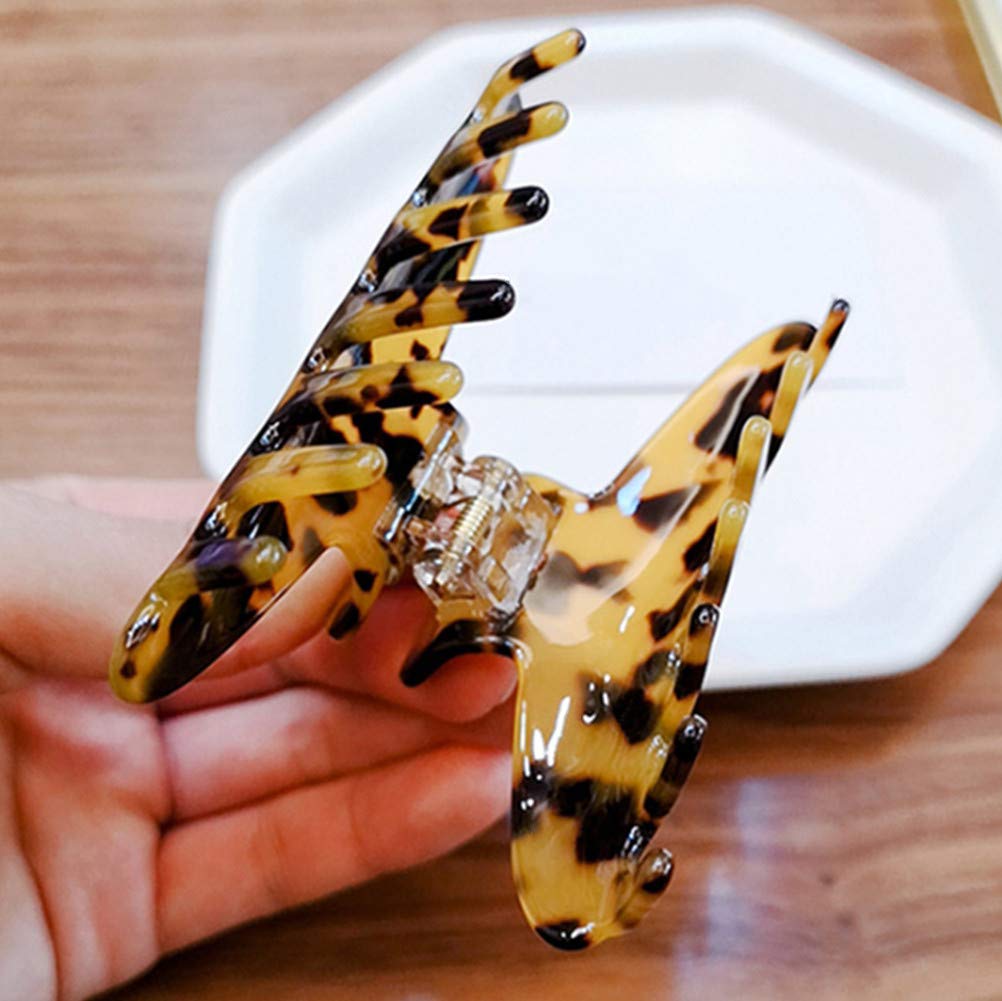 Fsmiling hair claw clips suitable for long and curly hair