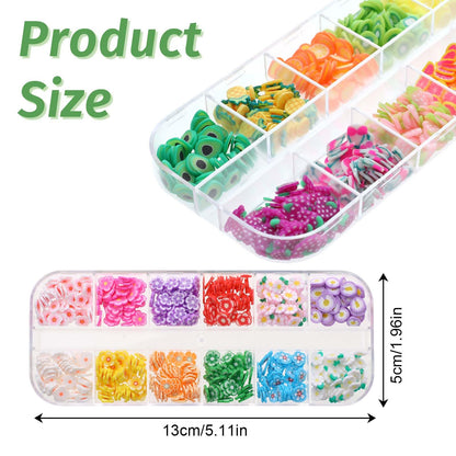 Hariendny fruit slices for slime and DIY projects
