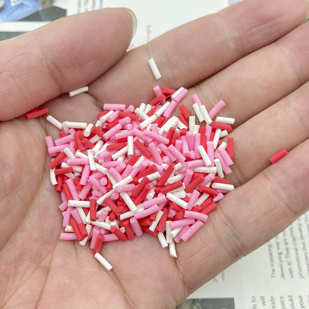 Mulutoo fake candy sprinkles used on a DIY phone case